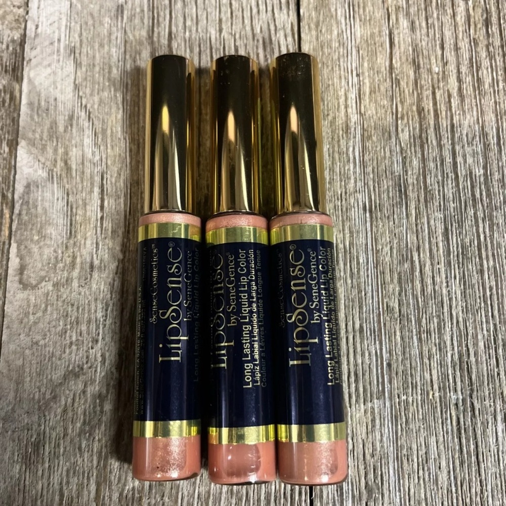 3 Pack Bombshell SeneGence LipSense Liquid Lip Color New Sealed Makeup Cosmetics